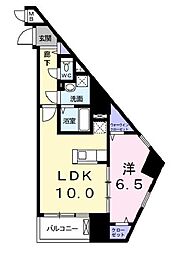 アルボルリオ2 1LDKの間取図画像