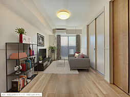 ソレイユ　スクエア 203 2階2LDKのリビング/ダイニング