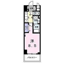 名古屋市中川区福住町マンション 1Kの間取図画像
