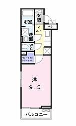 間取図画像 1K