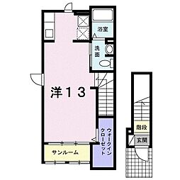間取図画像 ワンルーム