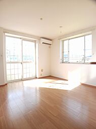 リヴィエールＢ 204 2階2LDKのリビング/ダイニング