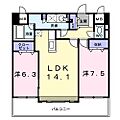 ツインタワー弐番館9階7.4万円