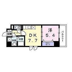 間取図画像 1DK