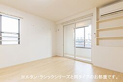 エムズガーデンＡ 201 2階ワンルームのリビング/ダイニング