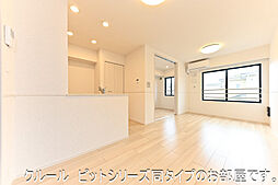 アヴニールＢ 204 2階1LDKのリビング/ダイニング