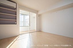 リズブラン　モーム 204 2階ワンルームのリビング/ダイニング