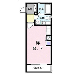 間取図画像 ワンルーム