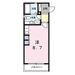 間取図画像 ワンルーム
