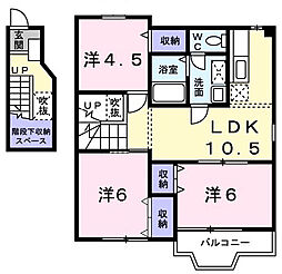 間取図画像 3LDK