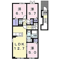 ナナカマド桜木 3LDKの間取図画像