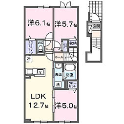 ネクサス 3LDKの間取図画像