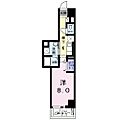 ラフェリア7階8.8万円