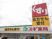 【ドラッグストア】スギ薬局様まで1292ｍ