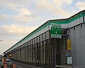 姫路バイパス市川インターまで2900ｍ