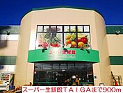 【スーパー】スーパー生鮮館ＴＡＩＧＡまで900ｍ