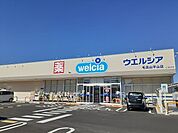 【ドラッグストア】ウエルシア毛呂山平山店まで650ｍ