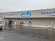 【ドラッグストア】ウエルシア新潟村上山辺里店まで300ｍ