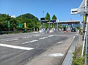 都留ＩＣまで2200ｍ