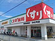 【ドラッグストア】スギドラッグ様まで700ｍ