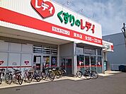 【ドラッグストア】くすりのレデイ束本店様まで500ｍ