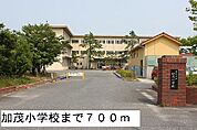【小学校】加茂小学校まで700ｍ