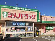 【ドラッグストア】シメノドラッグ八尾店まで1100ｍ