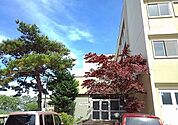 【中学校】潮見台中学校まで670ｍ