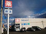 【ドラッグストア】ウエルシア安中郷原店まで550ｍ