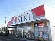 【ドラッグストア】ドラックストアセキ上日出谷店まで410ｍ