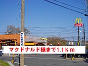 【その他】マクドナルド様まで1100ｍ