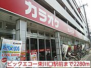 ビックエコー東川口駅前まで2280ｍ