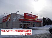 【ドラッグストア】ツルハドラッグ沼宮内店まで1000ｍ