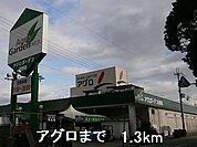 【ホームセンター】アグロまで1300ｍ