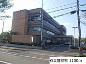 【警察】双葉警察署まで1100ｍ