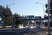 東北自動車道福島西インターまで1300ｍ