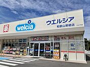 【ドラッグストア】ウエルシア栗栖店様まで700ｍ