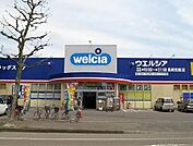 【ドラッグストア】ウエルシアまで660ｍ