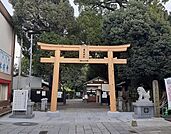 出水神社まで93ｍ