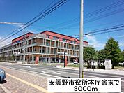 【市役所・区役所】安曇野市役所本庁舎まで3000ｍ