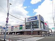 ヤマダ電機徳島松茂店様まで1000ｍ