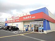 【ドラッグストア】ウェルネス国府店まで400ｍ