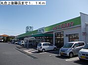 【スーパー】丸合上後藤店まで1100ｍ