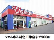 【ドラッグストア】ウェルネス川津店まで900ｍ