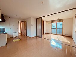 メルベーユ富の原　F棟 101 1階2LDKのリビング/ダイニング