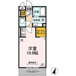 間取図画像 ワンルーム