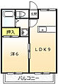 隼人マンション4階3.3万円