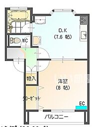 間取図画像 1DK
