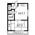 ハイツA&K4階5.0万円