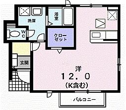 間取図画像 ワンルーム